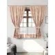Комплект штор Comfy way CW705164-160 на шторной ленте 160x150 см цвет оранжевый, персиковый, темно-бежевый