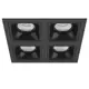 Светильник точечный встраиваемый Lightstar Domino D54707070707 GU5.3 цвет черный