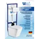 Комплект инсталляция с унитазом Weltwasser BG46021 цвет белый