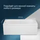 Ванна акриловая Am.pm X-Joy W94A-160-070W-A1 160x70 см, анатомическая форма: оптимальная поддержка спины и максимальное погружение в воду