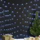Электрогирлянда универсальная Luazon lighting 3556881 сеть 2x2 м 192 ламп холодный белый 1 режим работы