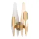 Настенный светильник Crystal Lux 402_1350 цвет жёлтый/золотой
