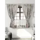 Комплект штор Comfy way CW705191-160 на шторной ленте 160x150 см цвет зеленый, серый, желтый
