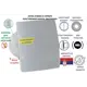 Вентилятор осевой вытяжной Mak trade group Extra A100MX-K + PVC D100 мм 31 дБ 98 м³/ч обратный клапан цвет серебристый