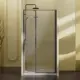 Душевая дверь Vincea VDPH-5SN900CLGM 90см эффект стекла прозрачное закаленное стекло распашной