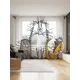 Тюль Joyarty tul_17711_145x265 на шторной ленте 265x290 см цвет черный, оранжевый