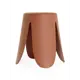 Табурет Chim Огого обстановочка! 45.5x45.5x45.5 см ножки пластик оранжевый сиденье текстиль цвет оранжевый 1