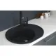 Мойка для кухни Mixline NL-TMS08 (308) 46x57 см глубина чаши 17 см искусственный камень цвет черный