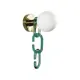 Настенный светильник LOFT IT 10128W Green цвет золотой