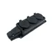Розетка Itok i-KI-KK-3-ICONNECT-1PEN-IP54-BLACK с заземлением 220-250 В 16 A цвет черный