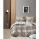 Комплект постельного белья Tango Twill евро сатин наволочки 50x70 - 2 шт 70x70 - 2 шт цвет белый/серый/светло-бежевый/темно-бежевый TPIG6-1898