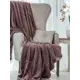 Плед Medsleep Лигарде 150x200 см велсофт цвет коричневый