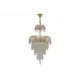 Люстра подвесная Arti lampadari Sardinia gold Sardinia e 1.5.40.105 g 4 лампа 8.9 м² цвет прозрачный, золотой