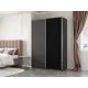 Шкаф-купе Мебельная компания е1 550405 230x160х57 см 8 полок лдсп цвет серый диамант