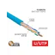 Кабель витая пара Rexant U/UTP CAT 6 PVC 23AWG indoor solid синий 305 м