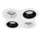 Светильник точечный встраиваемый Lightstar Domino D64606070607 под отверстие 90 мм GU5.3 цвет белый