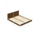 Кровать Solarius kr180loft-obiv-rs9-white-orto Кровать Лофт орто 185 x 90 x 206 см дсп цвет коричневый/белый