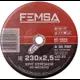 Диск отрезной по металлу тип Femsa 1401001006 230x22.2x2.5 мм