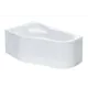 Ванна Santek 1WH112036 Ибица XL 160x100 L асимметричная белая