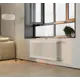 Радиатор трубчатый Nova Siluet NS-T2 570 12 S R9010(M) 500/70 12 секций боковое подключение сталь белый