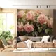Фотообои флизелиновые Urban Style Розовый букет UST5815, 200x180 см
