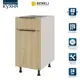Напольный шкаф Color Beneli 5500100200183 40x82x57.6 см ЛДСП цвет дуб
