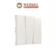 Набор клавиш для выключателя Werkel W1139013 трехклавишного перламутровый рифленый