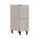 Напольный шкаф Регина Столплит с ящиками 30x82x56 см МДФ цвет бежевый