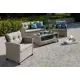 Набор садовой мебели для отдыха AFM-804B Beige искусственный ротанг бежевый 4 предмета