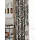 Комплект штор Helga Базовая коллекция HH544019 на шторной ленте 250x150 см цвет белый, зеленый