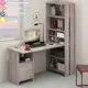 Стол Мэрдэс СТЛ-ОВХ+С120Прям Н 70x178x152 см лдсп цвет ясень шимо светлый