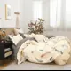 Комплект постельного белья Tango Twill евро сатин наволочки 50x70 - 2 шт 70x70 - 2 шт цвет бежевый/коричневый TPIG6-1849