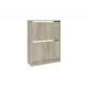 Шкаф для обуви Столлайн 68x93.6x28 см 2 полки ЛДСП цвет серый