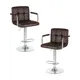 Барный стул Dobrin Kruger Arm lm-5011 51.5x113x49 см цвет коричневый 2 шт