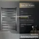 Полотенцесушитель водяной лесенка Primoclima Nox 50 800x500 см нижняя подводка нержавеющая сталь цвет графит