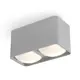 Светильник точечный накладной Ambrella light Xs7852011 2 м² цвет серый