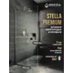 Душевая перегородка Doccia GLASS990/SAHOLD/5CHROMEMT 99x195см хромированный профиль