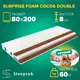 Матрас Sleeptek Surprise Foam SSFCD-00006-4830 80x200x8 см беспружинный 1-спальный
