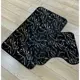 Коврик для ванной комнаты Zalel 312547 100x60см цвет черный