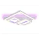 Люстра потолочная светодиодная Ambrella light Acrylica с пультом управления 37.71 м² регулируемый белый свет цвет белый