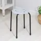 Табурет Nika 44x45x44 см металл цвет серый