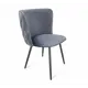 Стул Sheffilton 2850381902 60x81x45 см велюр цвет Серый