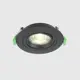 Светильник точечный встраиваемый Crystal Lux 144n/1400 GU10 цвет черный
