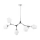 Люстра подвесная Arte lamp A4103sp-6cc 6 ламп 14 м² цвет хром