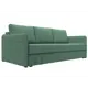 Диван раскладной Лига диванов Диван прямой Слим НПБ 204x90x105 см рогожка цвет амур зеленый