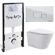 Комплект TONI ARTI TA-01 1905 Forli с сиденьем с микролифтом, с клавишей Tocco TA-0061