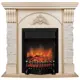Каминокомплект Realflame Athena с очагом Fobos Lux BL 1600Вт дуб шале белый