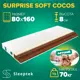 Матрас Sleeptek Surprise SoftCocos SSSC-00010-4899 80x160x8 см беспружинный 1-спальный