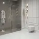 Душевая перегородка Niagara NG-663-11 110x195см хромированный профиль