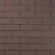 Гибкая черепица Quiet Tile Brick 3м² цвет коричневый